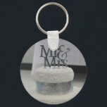 Mr&Mrs Wedding Keychain<br><div class="desc">A closeup shot of a Wedding Cake with Mr & Mrs on top of the
Wedding Cake that's bright and colourful that's on KEY CHAIN'S.</div>