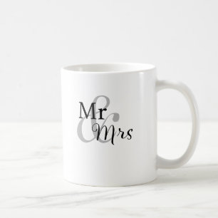 Mr & Mrs Wedding Mug