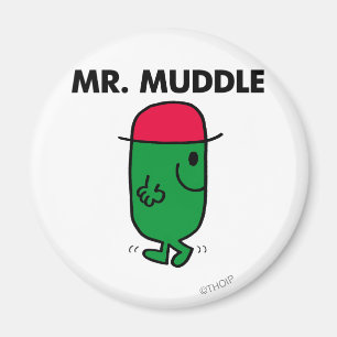 Mr. Muddle Walking Backwards Magnet