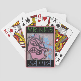 MR NICE SATIVA PLAYING CARDS