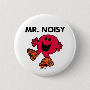 Mr. Noisy   Large Walking Clogs 2 Inch Round Button