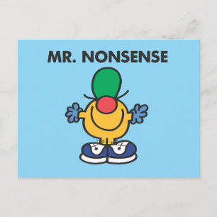 Mr. Nonsense   Funny Outfit Postcard