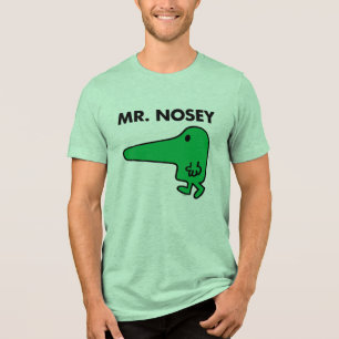 Mr. Nosey   Leading By A Nose Tri-Blend Shirt