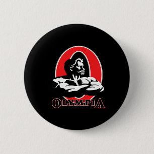 Mr Olympia Bodybuilding Fitness Gym  2 Inch Round Button