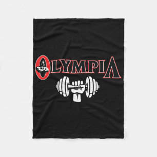 Mr Olympia For Men Women Fitness Bodybuilding 3  Fleece Blanket