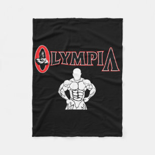 Mr Olympia For Men Women Fitness Bodybuilding 4  Fleece Blanket