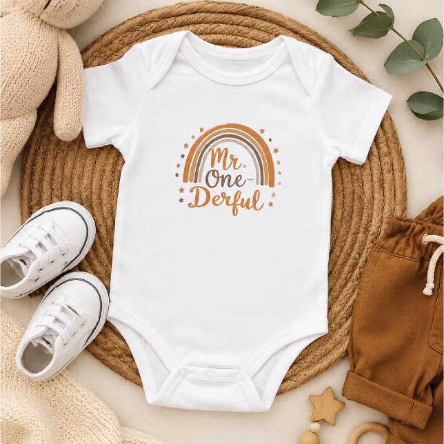 Mr. One-derful Baby Bodysuit (Creator Uploaded)