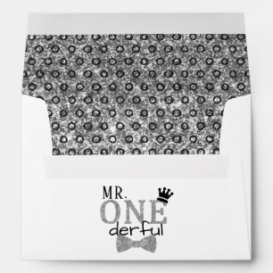 Mr. ONEderful 1st Birthday Envelope