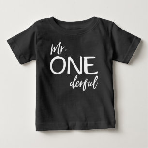 Mr. Onederful Baby T-Shirt