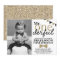 Mr Onederful Black and Gold First Birthday Photo