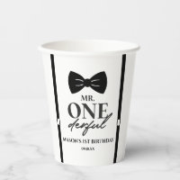 Mr. ONEderful Bowtie First 1st Birthday Party