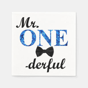 Mr. ONEderful  Paper Napkin