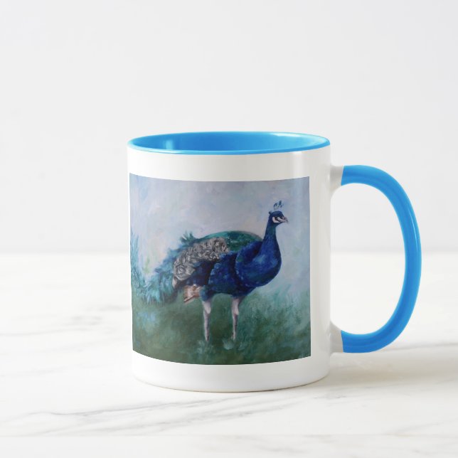 Mr. Peacock Mug (Right)
