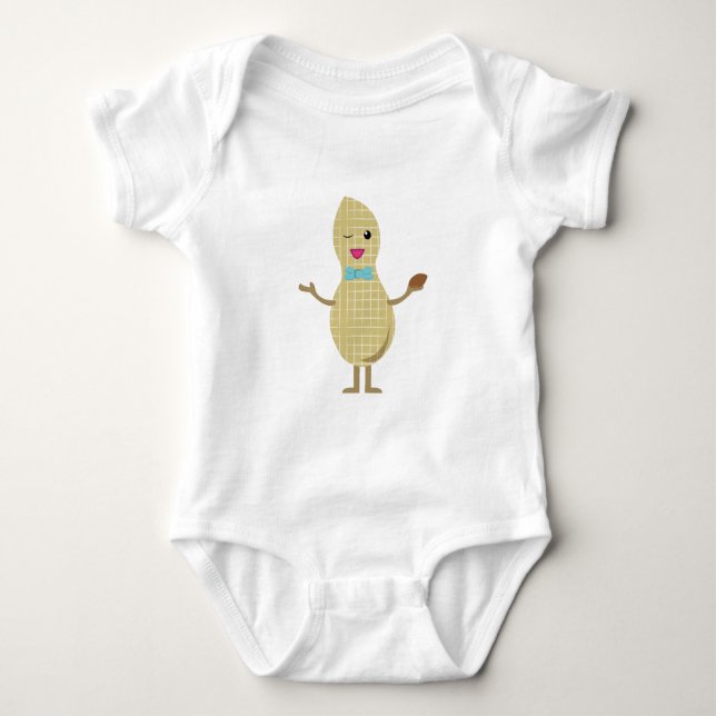Mr. Peanut Baby Bodysuit (Front)