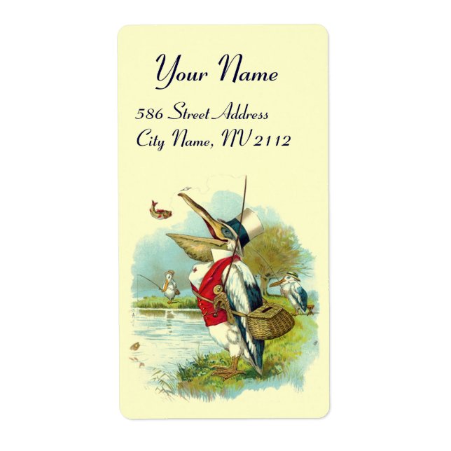 MR PELICAN FISHING,Cream (Front)
