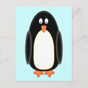 Mr Penguin Postcard