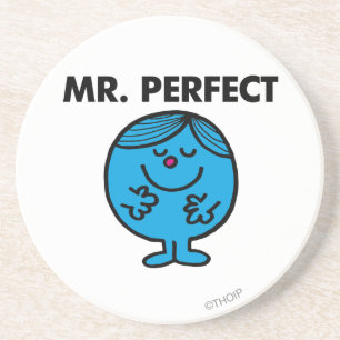 Mr. Perfect Quietly Content Coaster