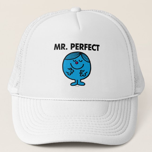 Mr. Perfect | Quietly Content Trucker Hat (Front)