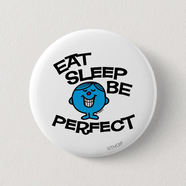 Mr. Perfect's Plan For Life 2 Inch Round Button (Front)