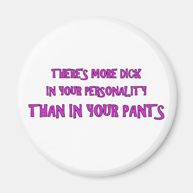 Mr Personality Magnet (Front)