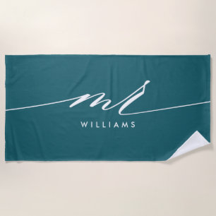 Mr Personalized Groom Beach Towel