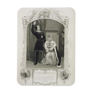 Mr Phelps as Hamlet and Miss Glyn as Queen Gertrud Magnet