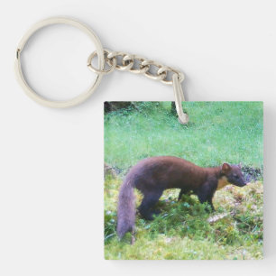 Mr Pine Marten Keychain