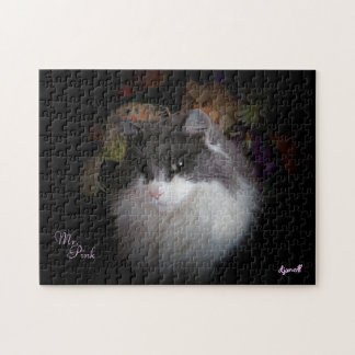 Mr. Pink's Portrait or Add Your Own Photo Jigsaw Puzzle