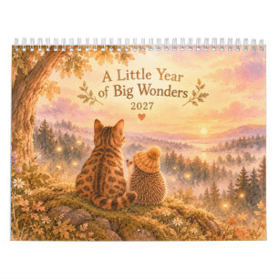 Mr.Pokee - A Little Year of Big Wonders 2027 Calendar