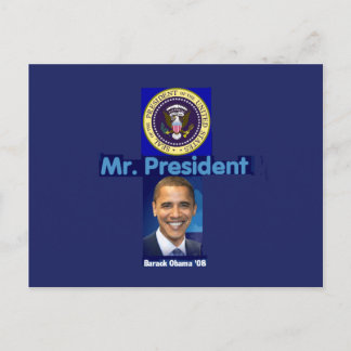 MR. PRESIDENT Postcard