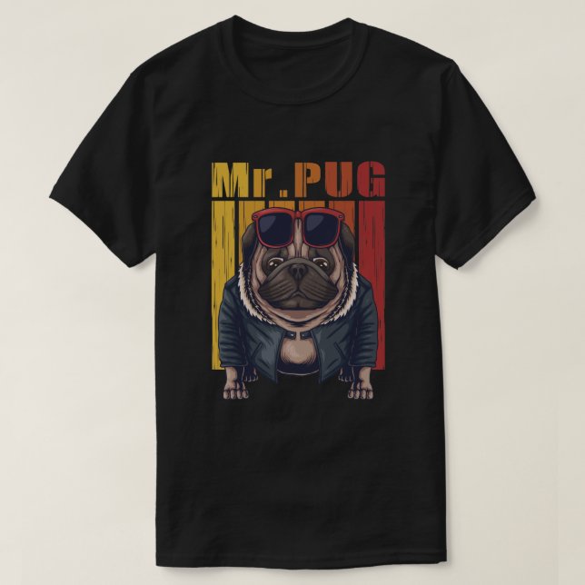 Mr. Pug T-Shirt (Design Front)