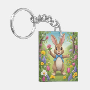 Mr. Rabbit Acrylic Keychain