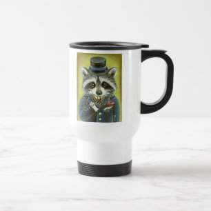 Mr Raccoon Travel Mug