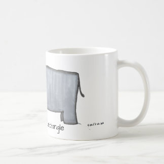Mr. Rectangle by Callum Coffee Mug