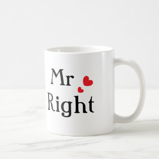 Mr Right Coffee Mug