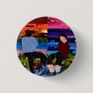 Mr. Rogers and Officer Clemmons 1 Inch Round Button