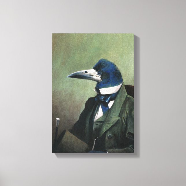 Mr Rook Wrapped Canvas (Front)