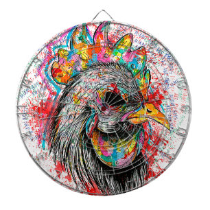 Mr. Rooster Dartboard