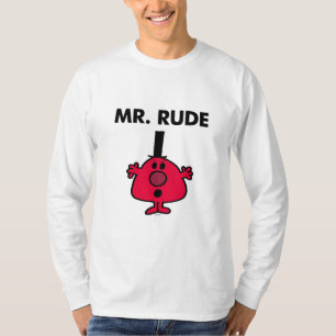 Mr. Rude Red-Faced Anger T-Shirt