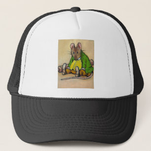 MR. SAMUEL WHISKERS, AFTER BEATRIX POTTER TRUCKER HAT