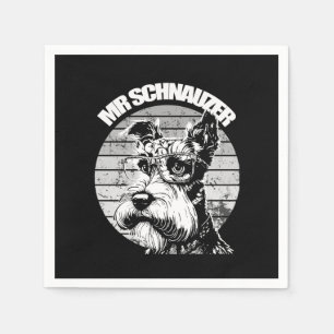 Mr Schnauzer Napkin