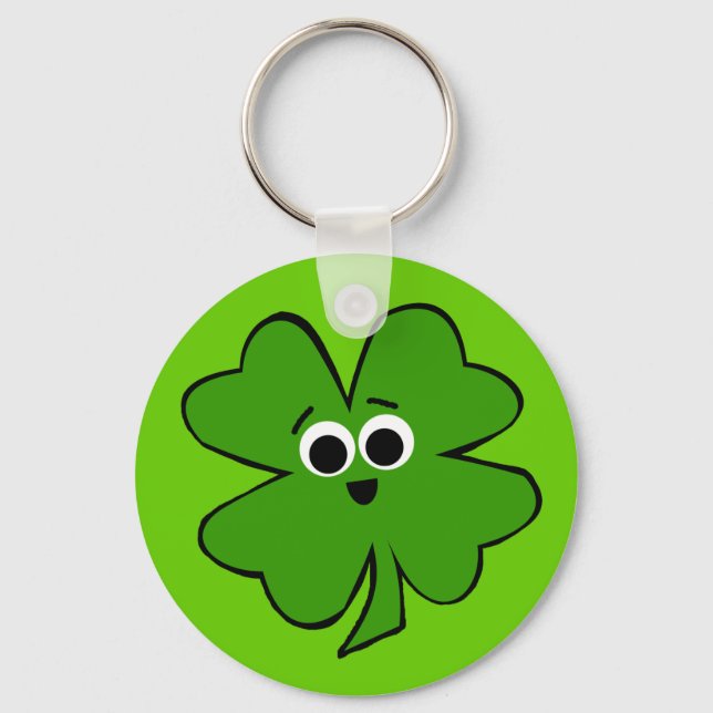 Mr. Shamrock Keychain (Front)