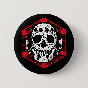 MR SKREWEY II 2 INCH ROUND BUTTON