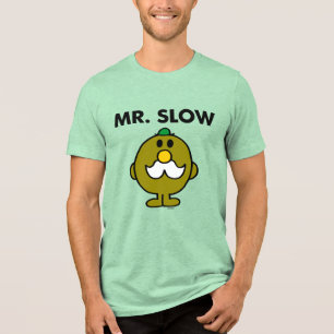 Mr. Slow   Classic Pose Tri-Blend Shirt