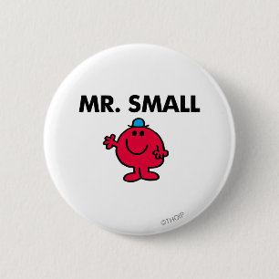 Mr. Small Waving Hello 2 Inch Round Button