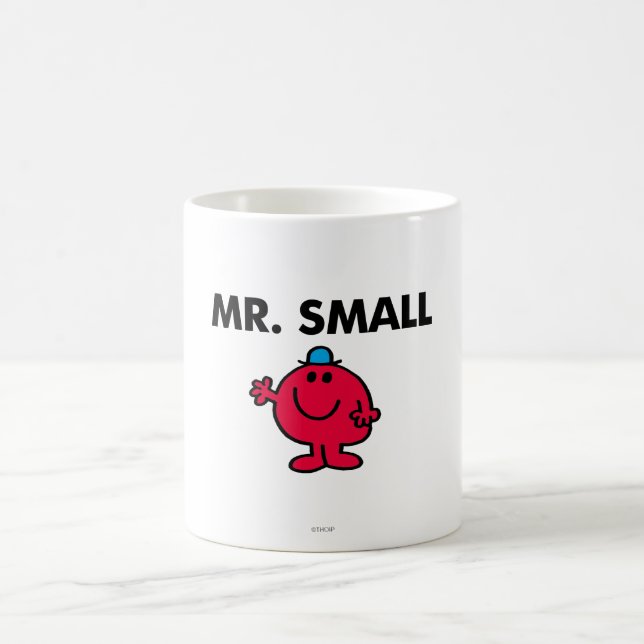 Mr. Small Waving Hello Coffee Mug (Center)
