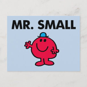 Mr. Small Waving Hello Postcard