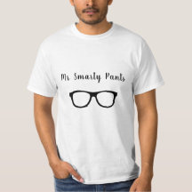 Mr Smarty Pants T-Shirt: Mens