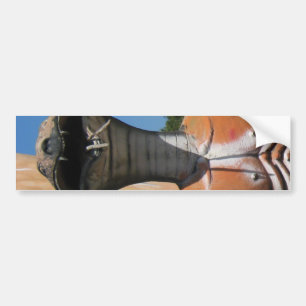 Mr Snake AKA Cobra Head ... Buddhist Hell Bumper Sticker