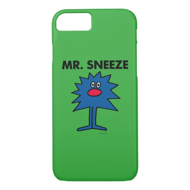 Mr. Sneeze | Jagged-Edged Body Case-Mate iPhone Case (Back)